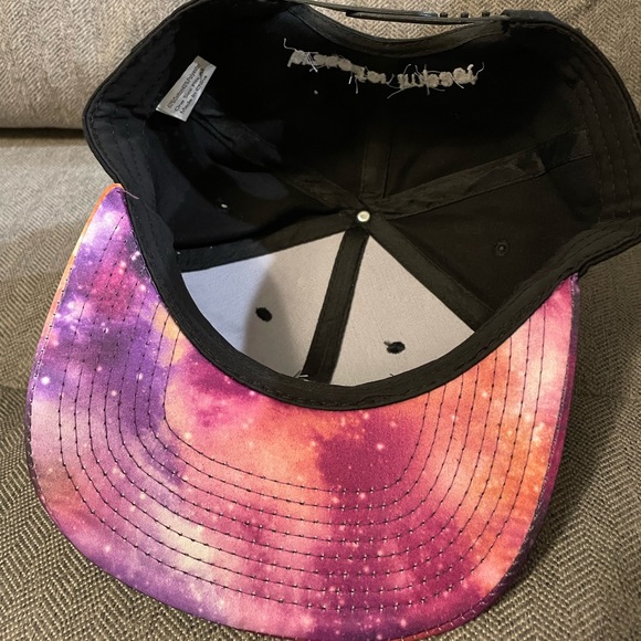 SnapBack Hat Cap - VMA Brace for Impact - Taco Bell Live Mas - Galaxy Brim - Picture 4 of 6
